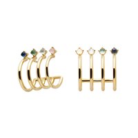 Mono orecchino PDPaola Donna in Argento Quarzo AR01-079-U - AR01-079-U